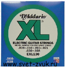   D'Addario EXL130 -   , Extra Super Light, , 8-38