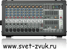   Behringer PMP2000 - -, 2x165   8  (2 x 250   4 ), 500   , 10 