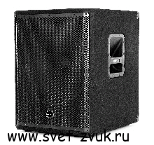   INVOTONE AS15SA -  , 15", 350 W RMS, 42Hz-125Hz, 121 db SPL