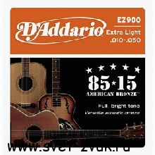   D'Addario EZ900       (.010 - .050) Extra Light