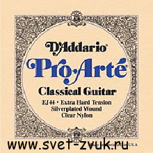   D'Addario EJ44 -    ,  (Silver), X-Hard Tension