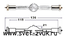   XENPOW HMQ 575 SFc10-4 6000K 750h  .